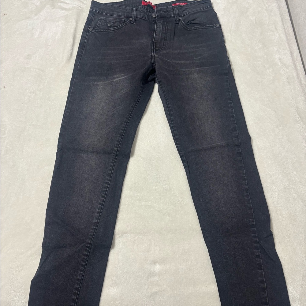 Guess by Marciano Men's Dark Gray Skinny Jeans